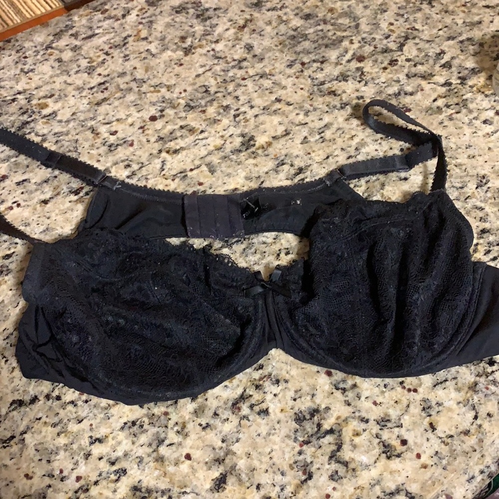 Torrid Curve Unlined Black Lace Bra